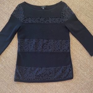 Ann Taylor/size M/black sweater